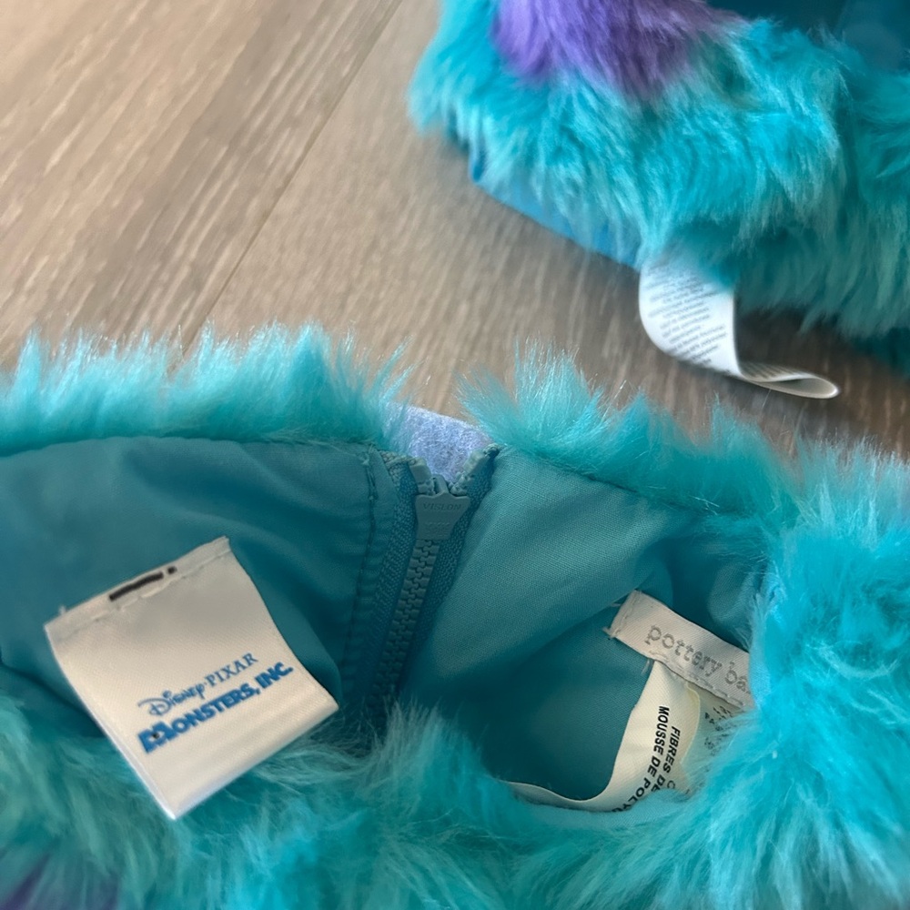 Pottery Barn Kids Monsters Inc Sully Costume - Teal and Purple - Picture 3 of 5
